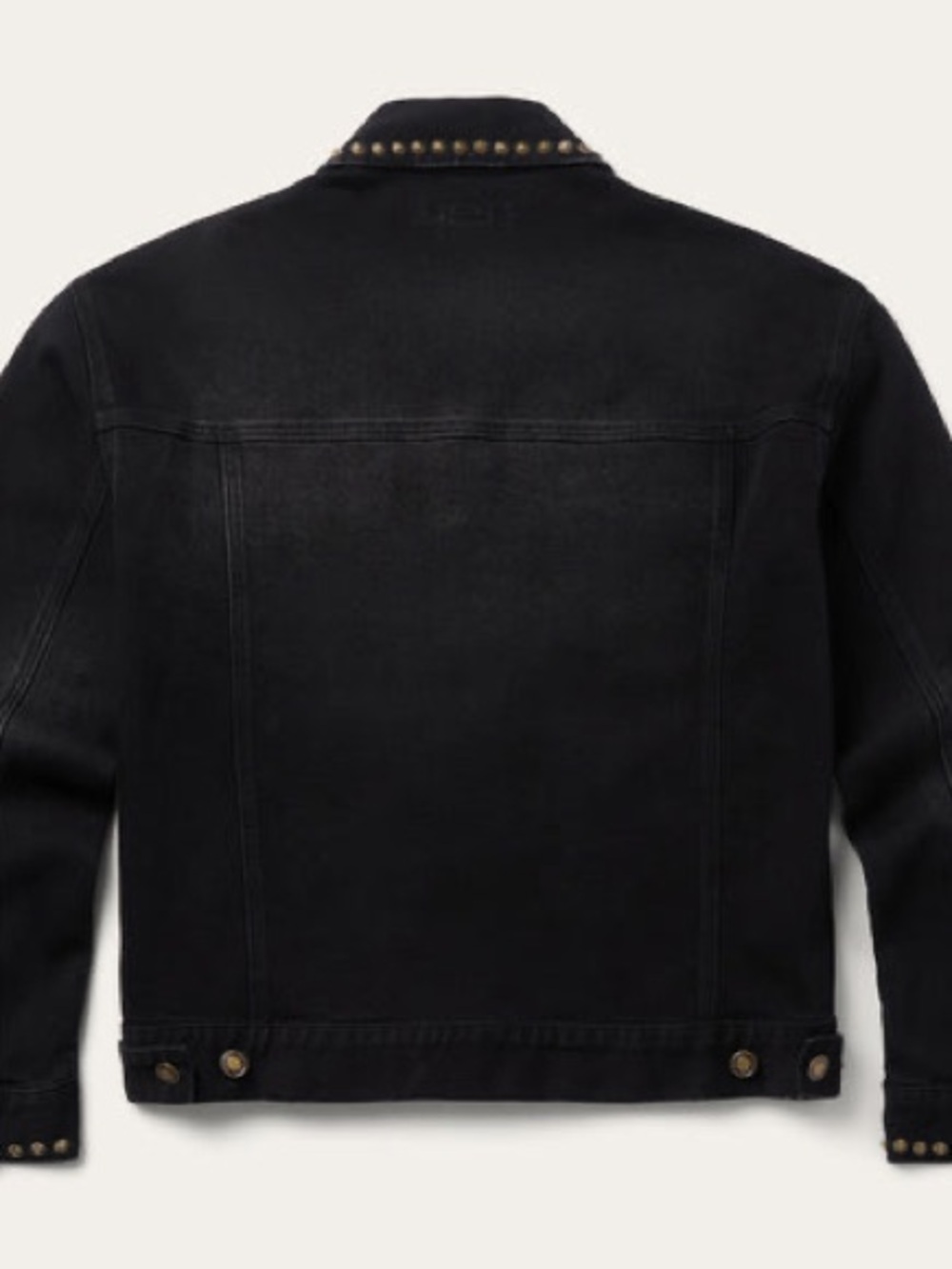 Stetson black denim studded jacket - Picture 5 of 8